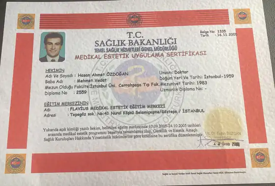 Medikal Estetik Sertifikası