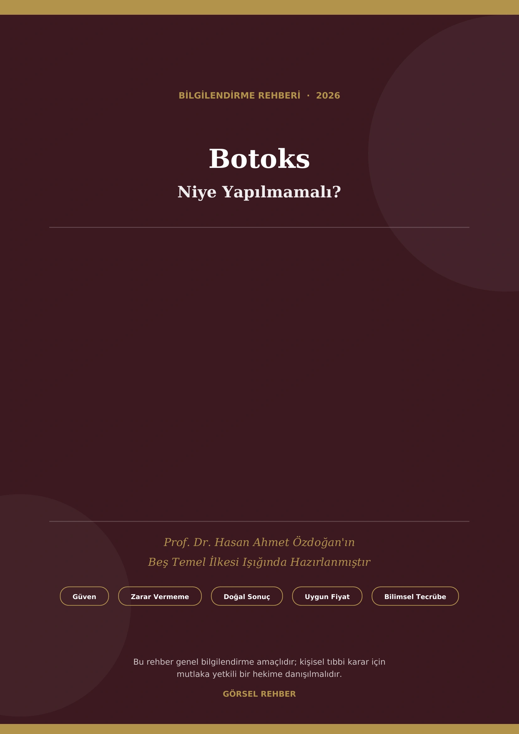 Botoks Neden Yapılmamalı Rehberi - Sayfa 1