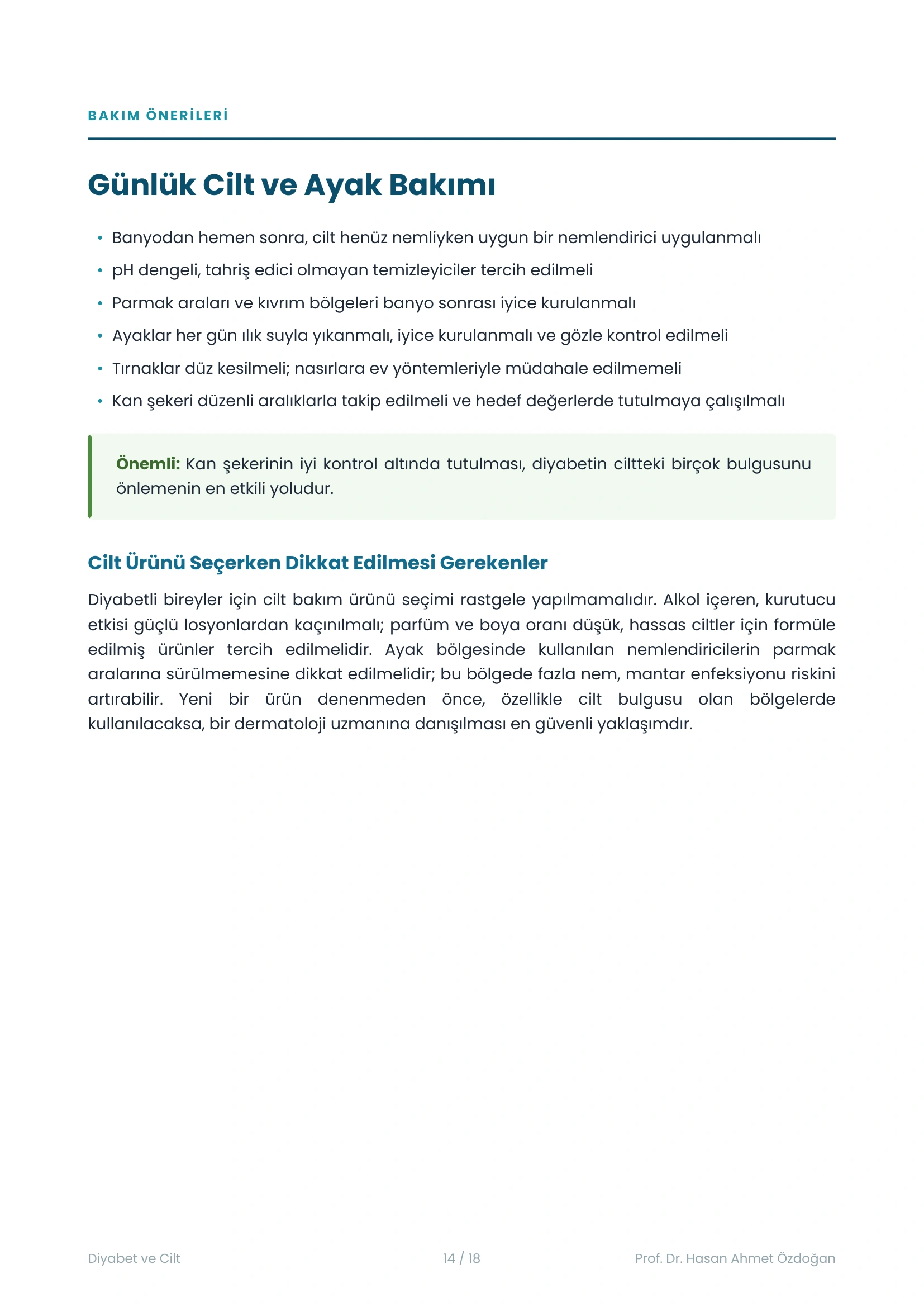 Diabetes and Skin Health Guide - Page 14