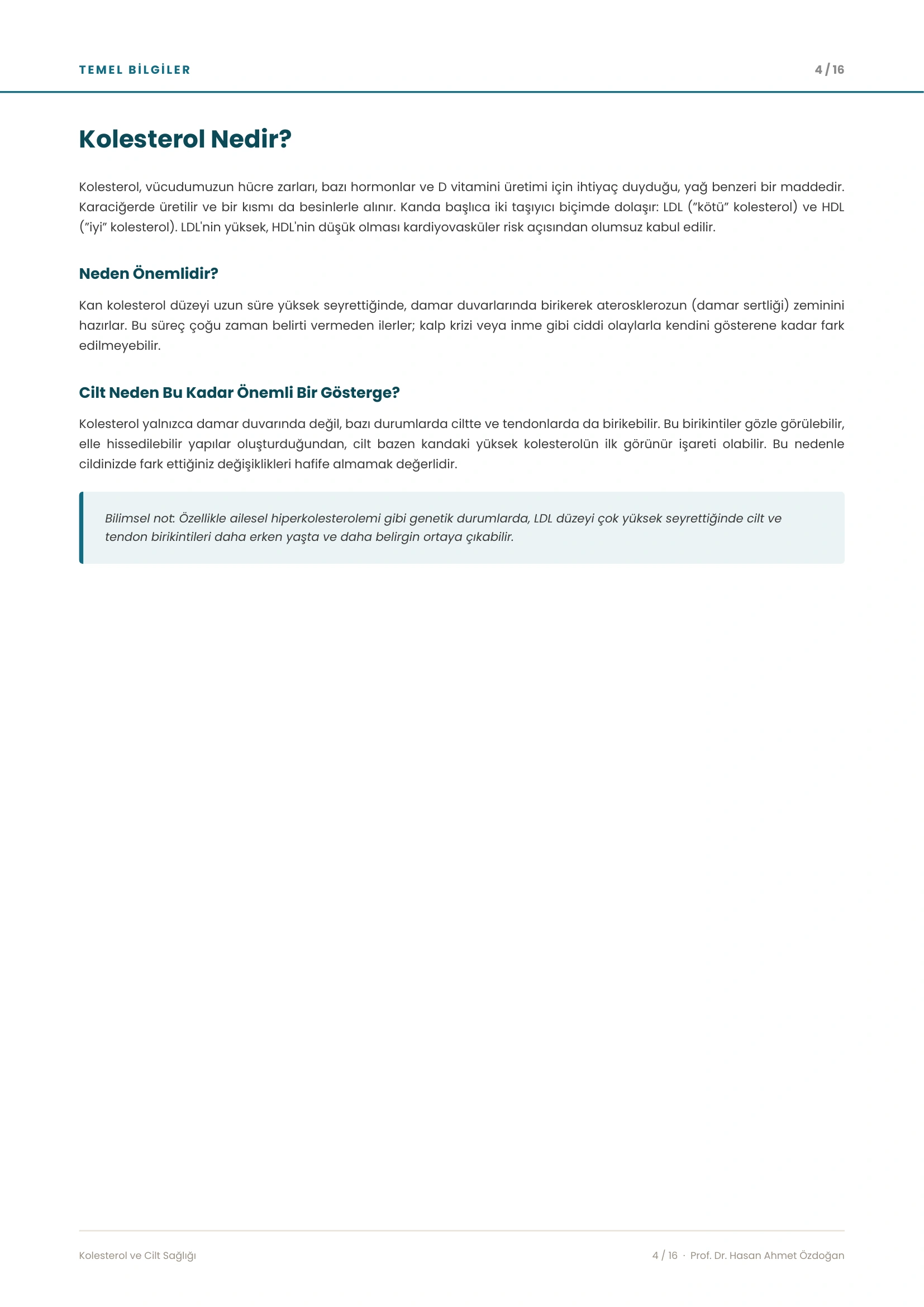 Guía de colesterol y salud de la piel - Página 4