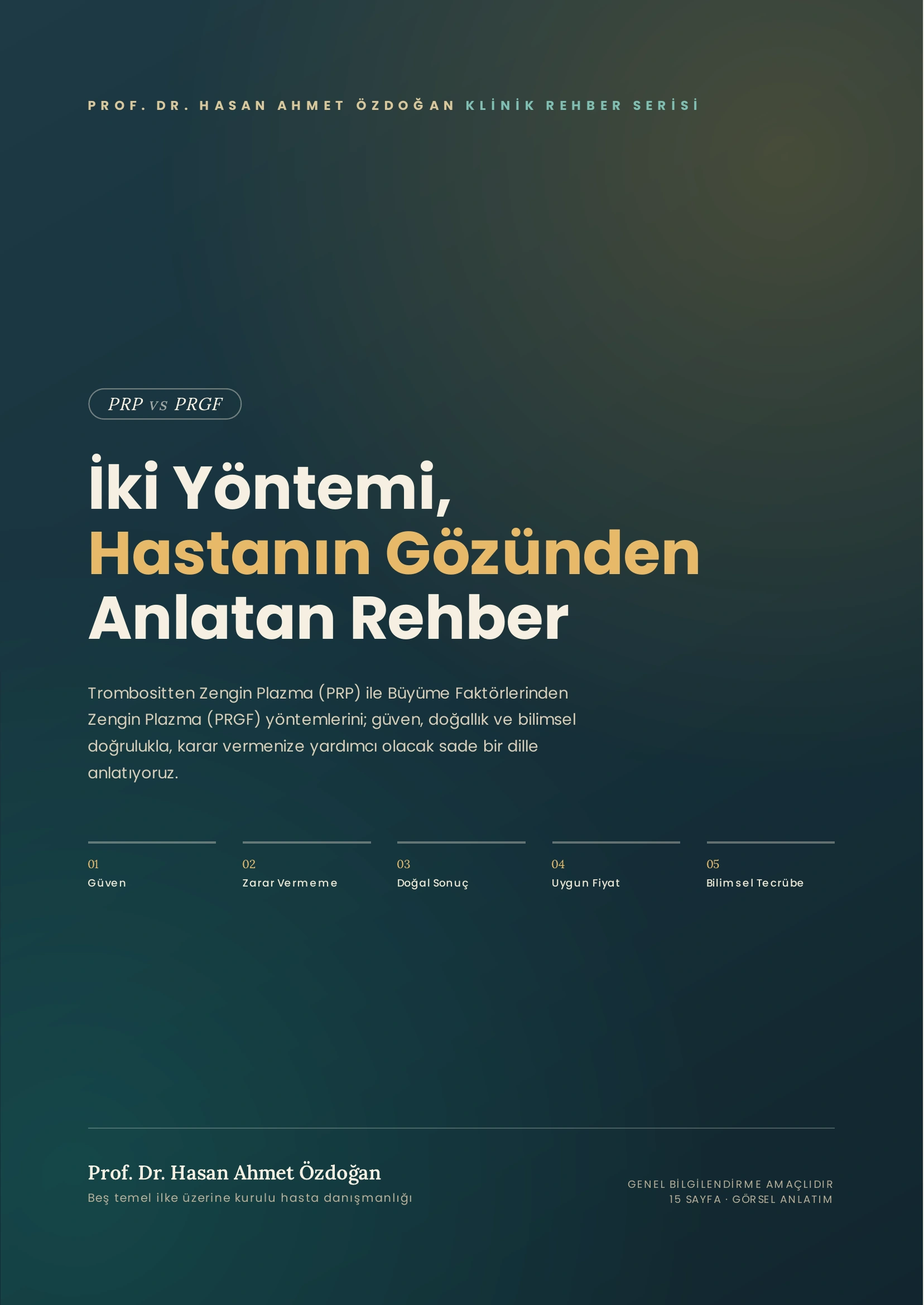 PRP mi, PRGF mi? Karşılaştırma Rehberi - Sayfa 1